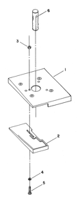 Fig-0 Diagram and Parts List for 6921 Type-1 Porter Cable Miscellaneous